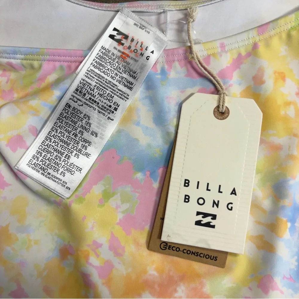 NWT Billabong‎ On A Rainbow One Piece Swimsuit - 14
